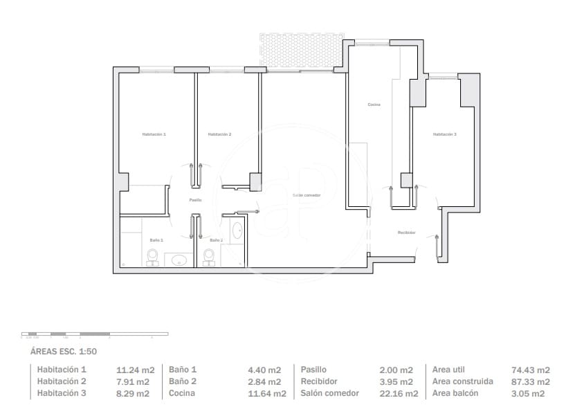 3 bedroom Apartment for sale in Barcelona city - € 630,000 (Ref: 9915813)