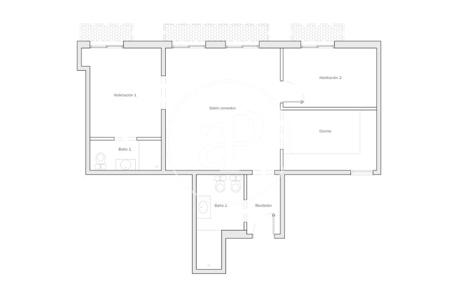 2 soveværelse Penthouse til salg i Barcelona by - € 750.000 (Ref: 9915819)