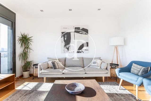 2 soveværelse Lejlighed til leje i Diagonal Mar i El Front Marítim del Poblenou, Barcelona by med swimmingpool - € 2.300 (Ref: 9938160)