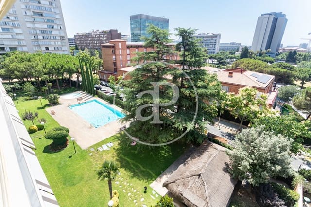 3 sovrum Lägenhet att hyra i Pedralbes, Barcelona stad med pool garage - 7 500 € (Ref: 9938164)