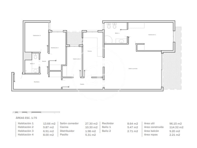 4 makuuhuone Huoneisto myytävänä paikassa Barcelona kaupunki - 699 000 € (Ref: 9939954)