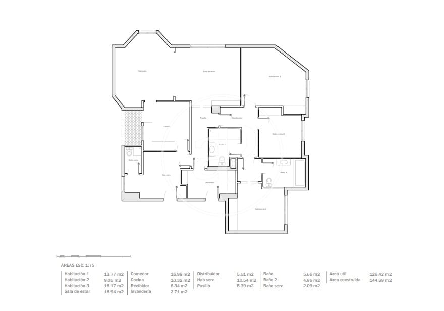 4 bedroom Apartment for sale in Barcelona city - € 1,250,000 (Ref: 9942513)