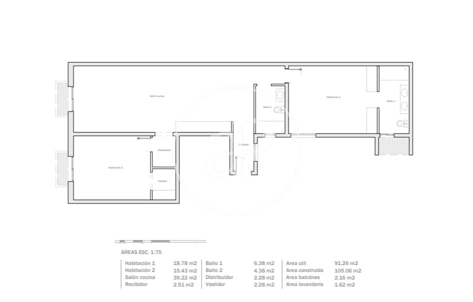 2 bedroom Apartment for sale in Barcelona city with pool - € 920,000 (Ref: 9952614)