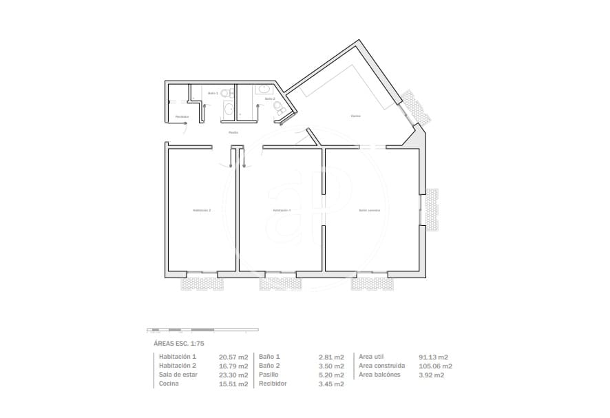 2 bedroom Apartment for sale in Barcelona city with pool - € 1,050,000 (Ref: 9954230)