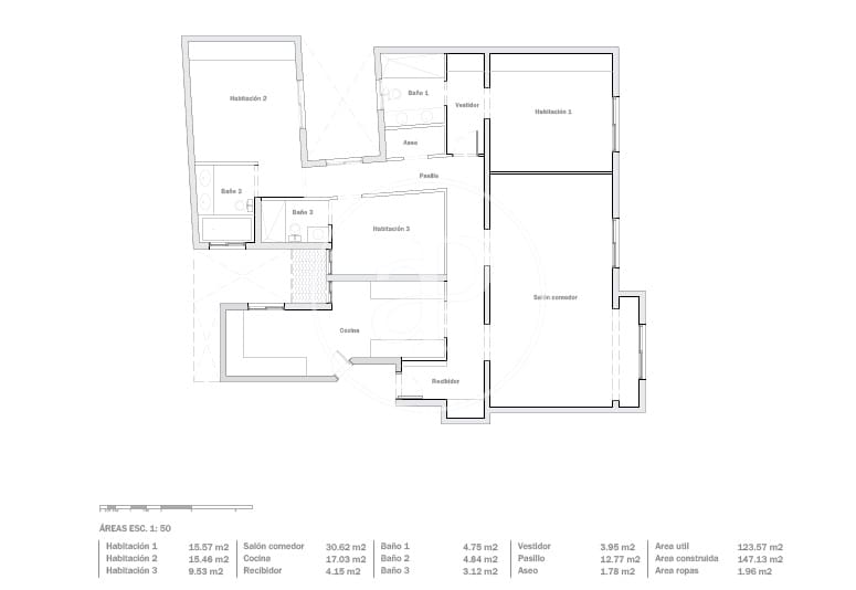 3 sovrum Lägenhet till salu i Barcelona stad - 1 215 000 € (Ref: 9966647)