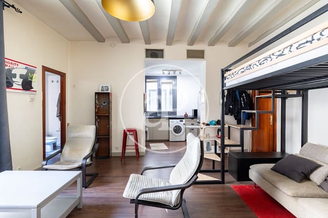 1 chambre Appartement à vendre à Sant Pere, Santa Caterina i La Ribera, Barcelone ville - 280 000 € (Ref: 9970595)