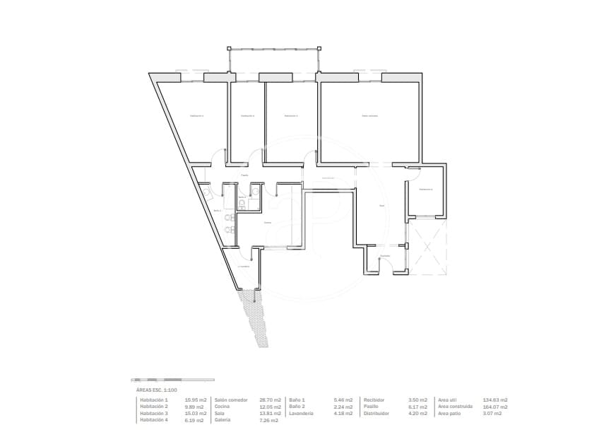 4 quarto Apartamento para venda em Barcelona cidade - 895 000 € (Ref: 9978829)