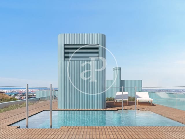 Lejlighed til salg i La Marina de Port, Barcelona by med swimmingpool - € 360.000 (Ref: 9986860)