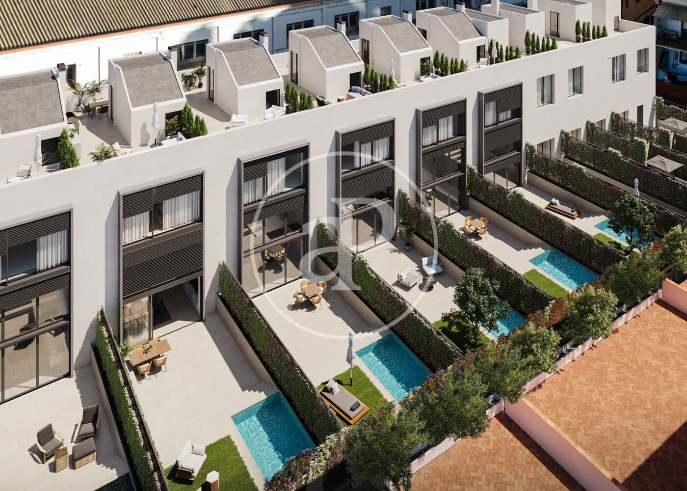 Leilighet til salgs i Barcelona by med svømmebasseng garasje - € 1 850 000 (Ref: 9994223)
