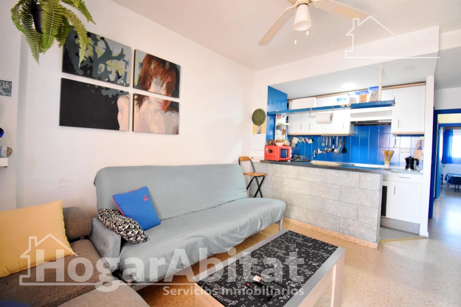 Piso de 2 habitaciones en Bellreguard en venta con piscina - 144.000 € (Ref: 10003735)