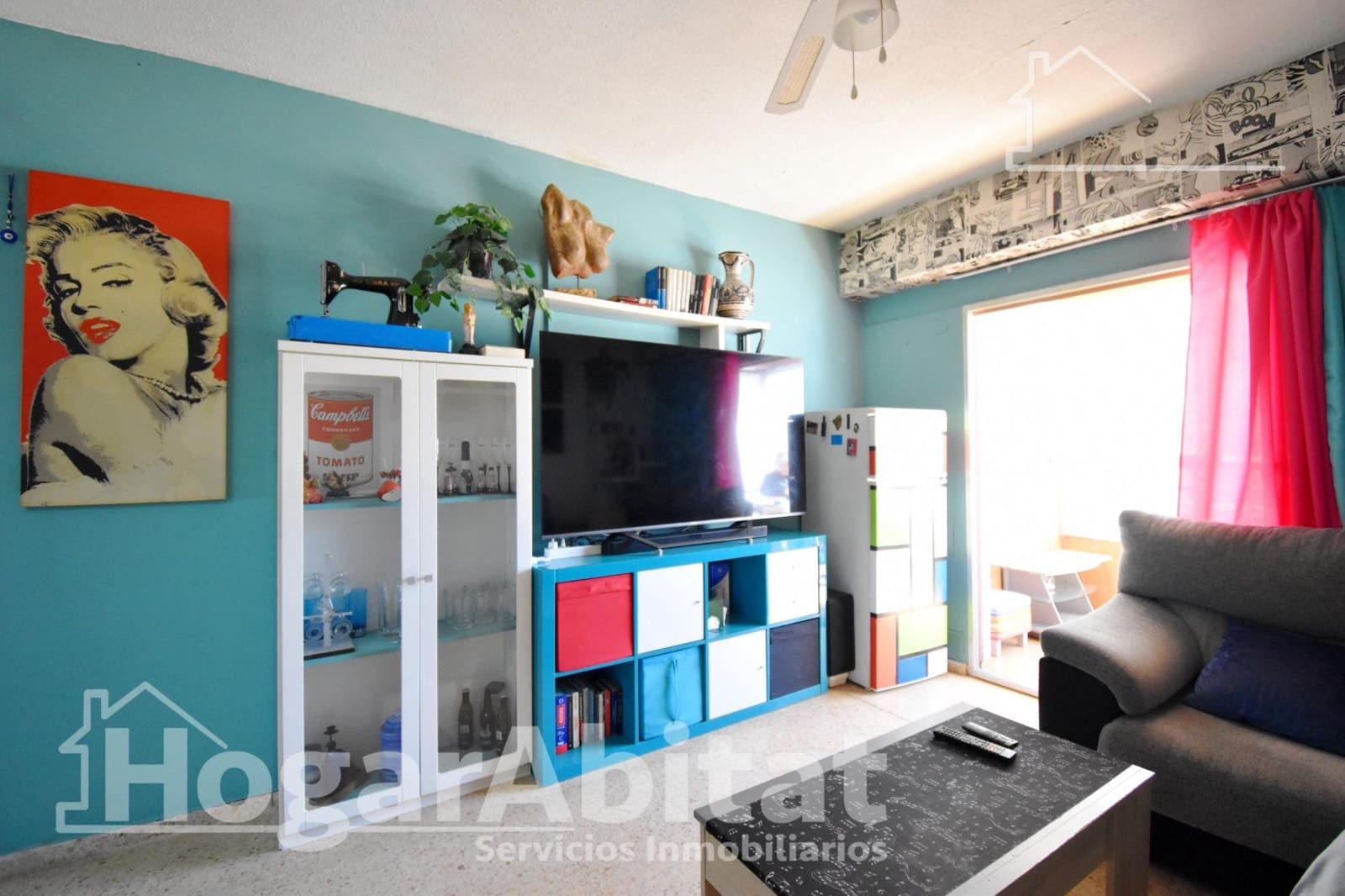 Piso de 2 habitaciones en Bellreguard en venta con piscina - 144.000 € (Ref: 10003735)