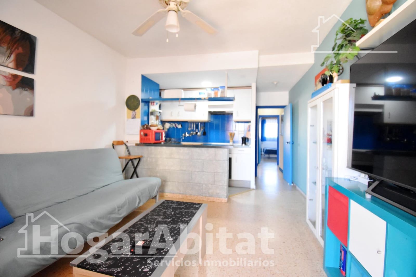 Piso de 2 habitaciones en Bellreguard en venta con piscina - 144.000 € (Ref: 10003735)
