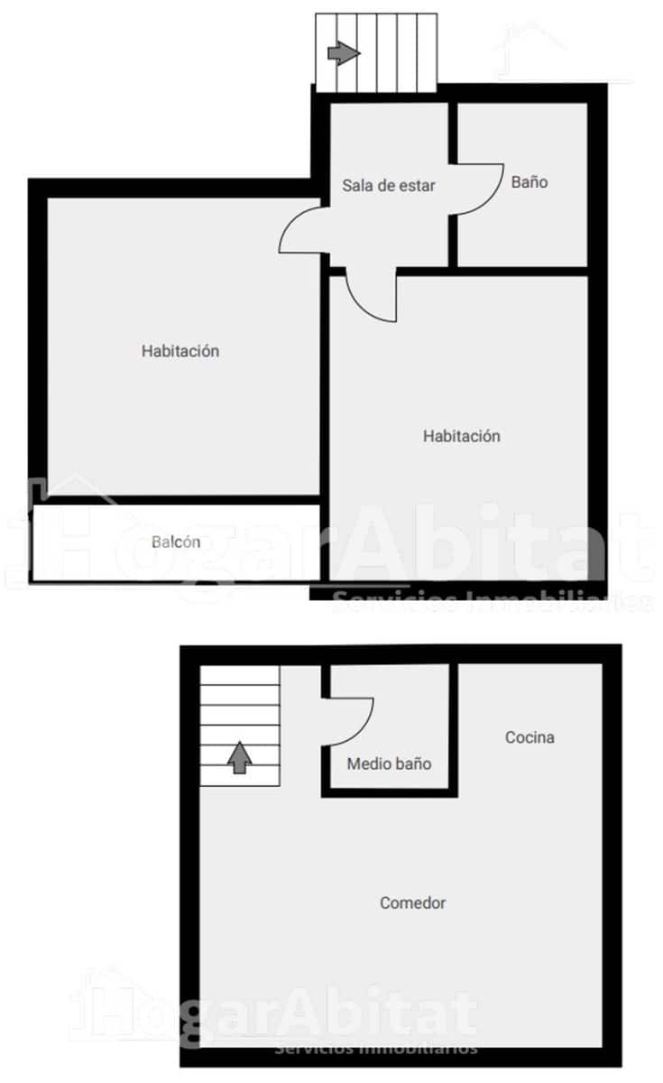 2 soveværelse Rækkehus til salg i Santa Pola med garage - € 289.000 (Ref: 10003736)