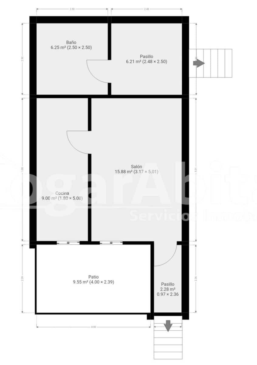 3 bedroom Terraced Villa for sale in Oliva with pool garage - € 219,000 (Ref: 10003747)