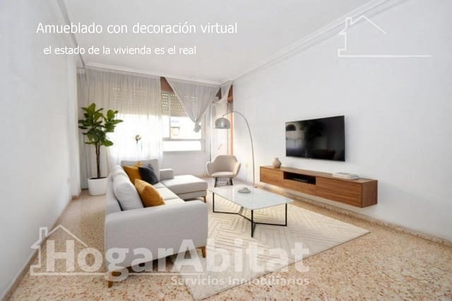 Piso de 4 habitaciones en Castelló de la Plana en venta - 139.900 € (Ref: 10003750)