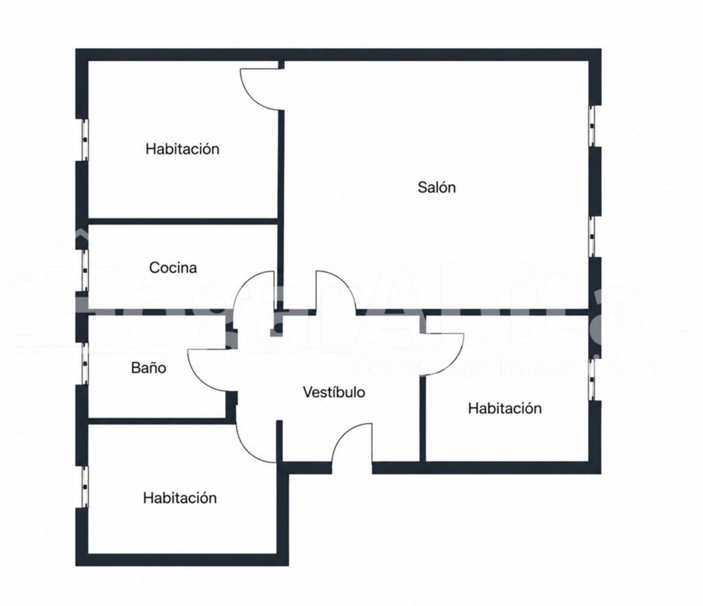 3 soveværelse Lejlighed til salg i Sagunto / Sagunt - € 180.000 (Ref: 10003752)