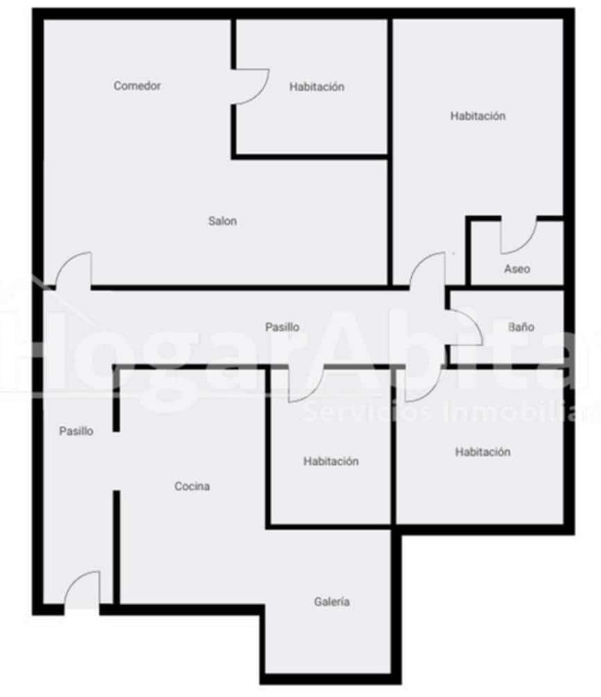 4 soveværelse Lejlighed til salg i Castello de la Plana - € 189.900 (Ref: 10005699)
