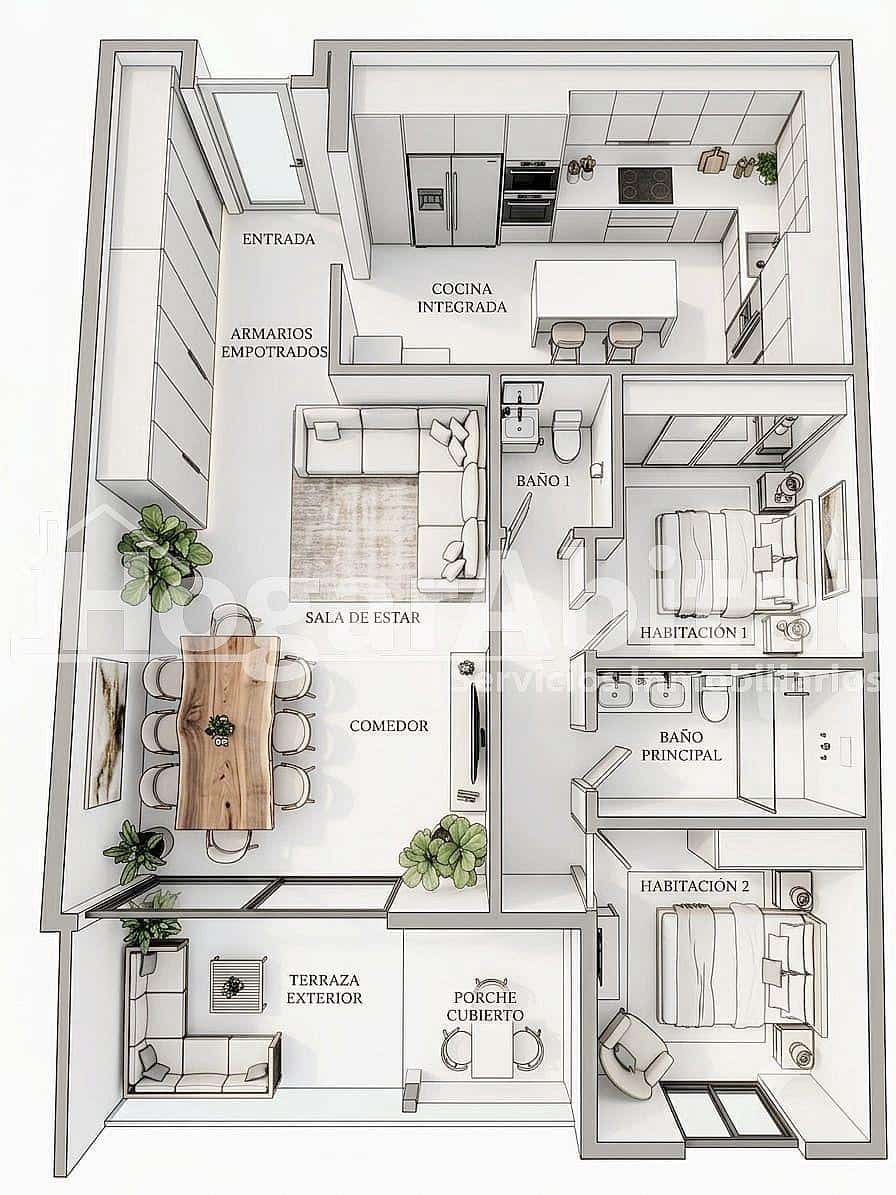 2 quarto Apartamento para venda em Orihuela Costa com piscina garagem - 225 000 € (Ref: 10005700)