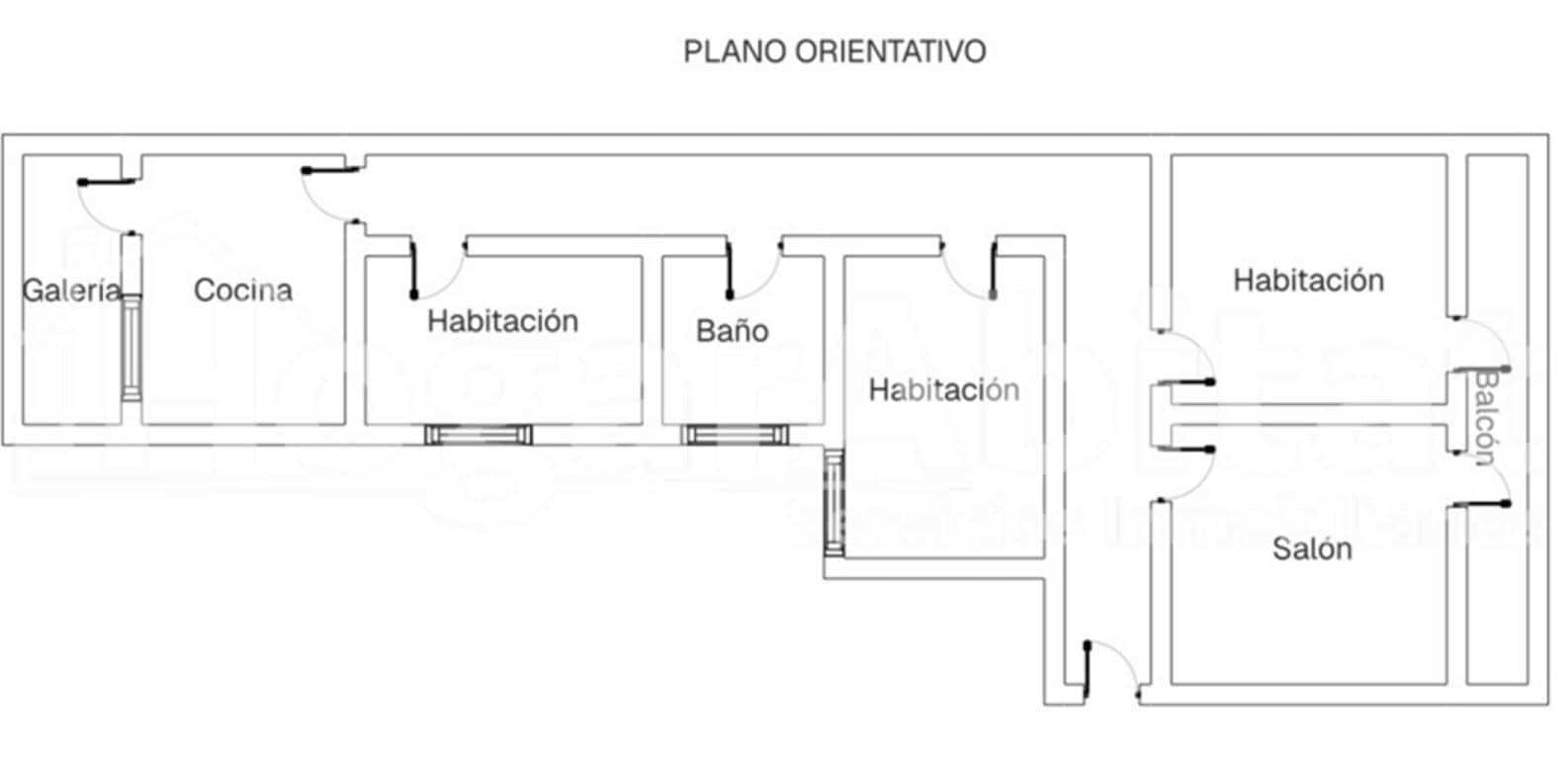 Piso de 3 habitaciones en Alicante / Alacant ciudad en venta - 129.000 € (Ref: 10013409)