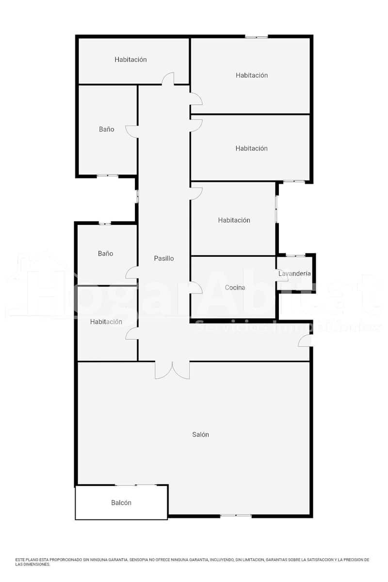 4 soveværelse Lejlighed til salg i Oliva - € 210.000 (Ref: 10022545)