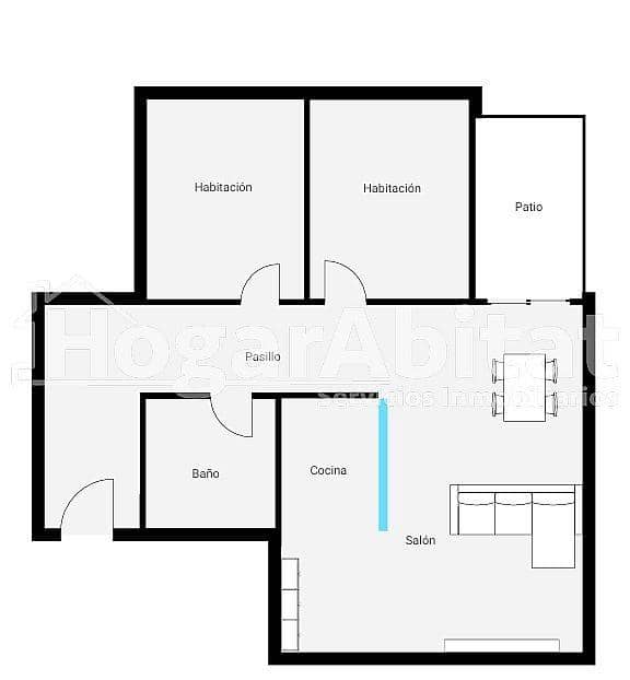 2 slaapkamer Flat te koop in Moncofa met garage - € 180.000 (Ref: 10024230)