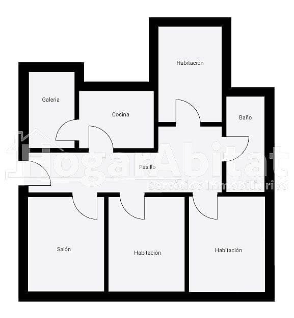 3 Zimmer Wohnung zu verkaufen in Vila-real mit Pool Garage - 163.900 € (Ref: 10025808)