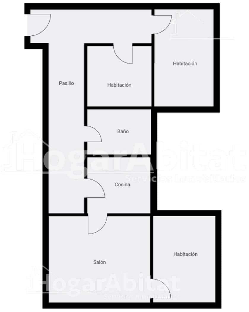 3 sovrum Lägenhet till salu i Castello de la Plana - 135 000 € (Ref: 10030656)