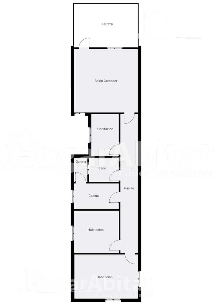 3 soverom Penthouse til salgs i Paiporta - € 169 500 (Ref: 10032126)