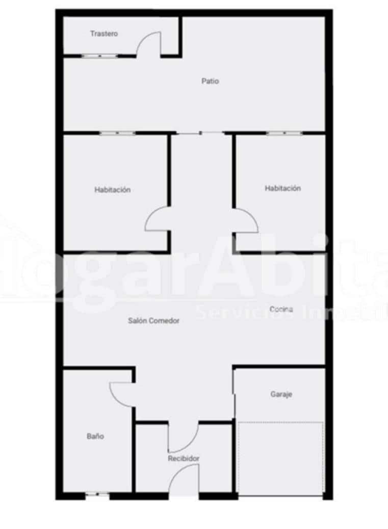 2 Zimmer Wohnung zu verkaufen in Torrent mit Garage - 225.000 € (Ref: 10035458)