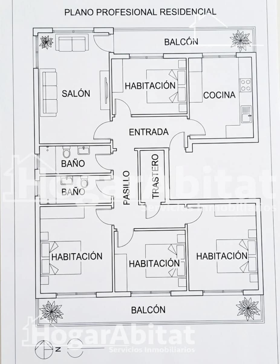 4 bedroom Flat for sale in Deltebre - € 96,000 (Ref: 10035460)