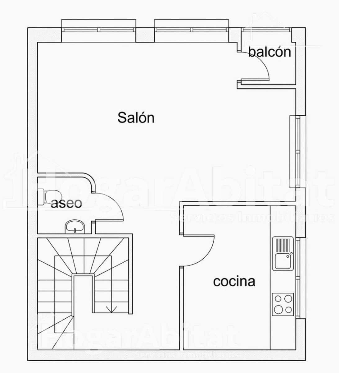 3 soveværelse Rækkehus til salg i Tavernes de la Valldigna med garage - € 365.000 (Ref: 10037504)