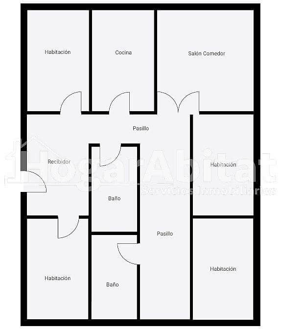 4 sypialnia Mieszkanie na sprzedaż w Castello de la Plana z garażem - 209 000 € (Ref: 10041224)