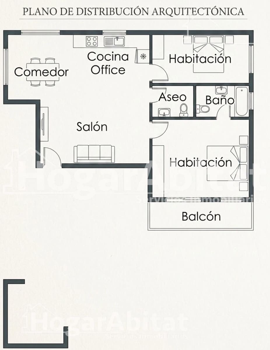 2 soverom Leilighet til salgs i Tavernes de la Valldigna med garasje - € 195 000 (Ref: 10055381)