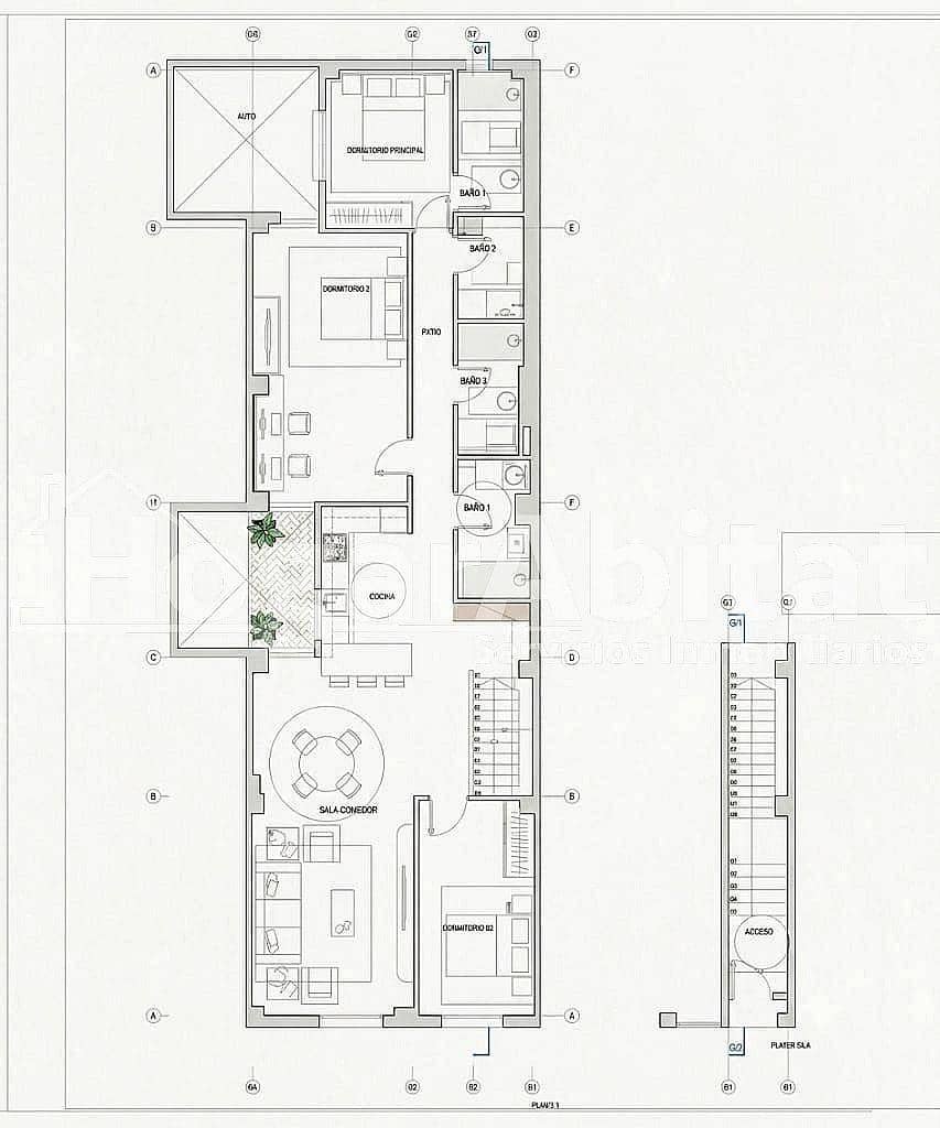 3 sypialnia Mieszkanie na sprzedaż w Elche / Elx - 259 000 € (Ref: 10055391)
