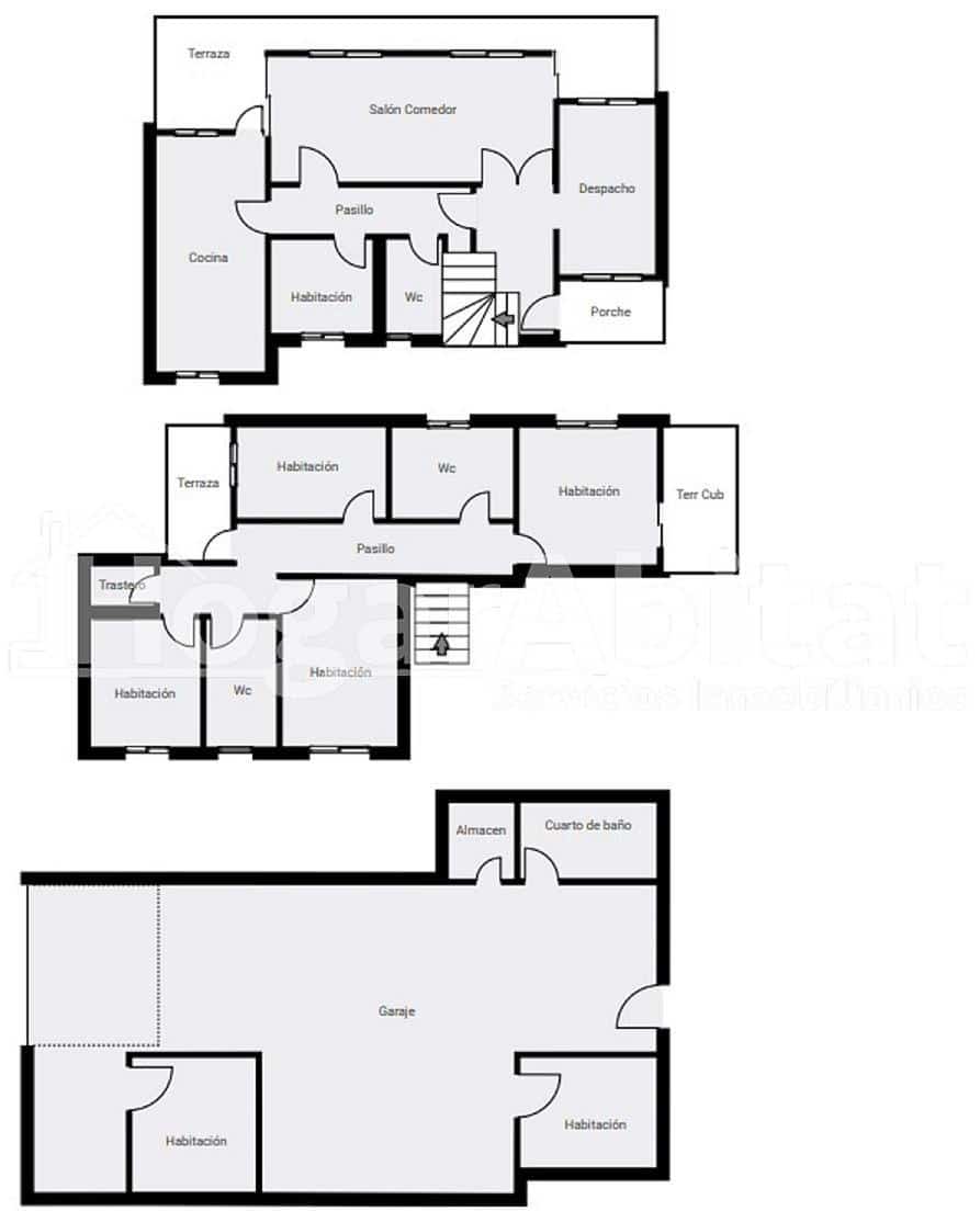 6 slaapkamer Villa te koop in Torrent met zwembad garage - € 439.000 (Ref: 10059228)