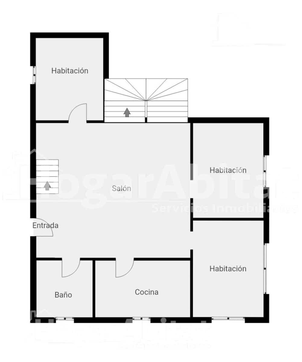 4 makuuhuone Huvila myytävänä paikassa Rotova mukana 
autotalli - 349 000 € (Ref: 10068010)