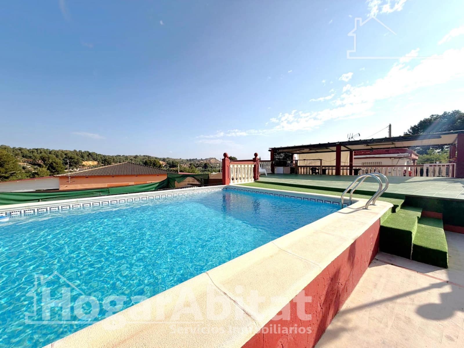 Chalet de 6 habitaciones en Vilamarxant / Villamarchante en venta con piscina garaje - 400.000 € (Ref: 10076503)