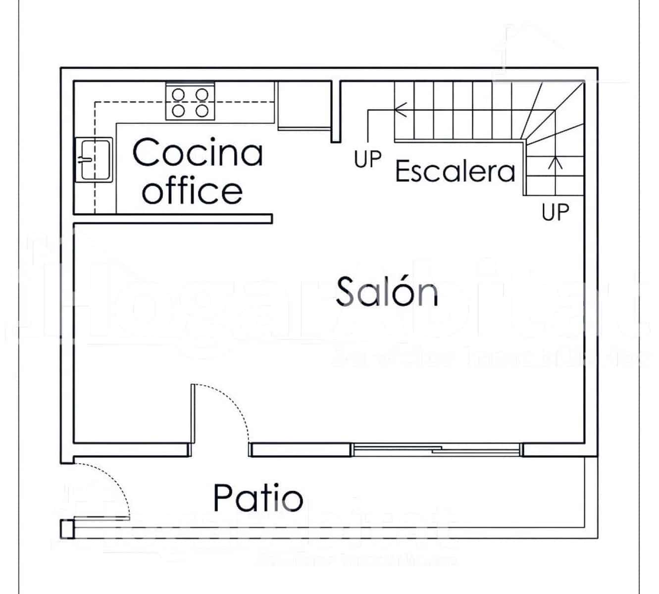 2 slaapkamer Huis te koop in Gandia - € 76.000 (Ref: 10076506)