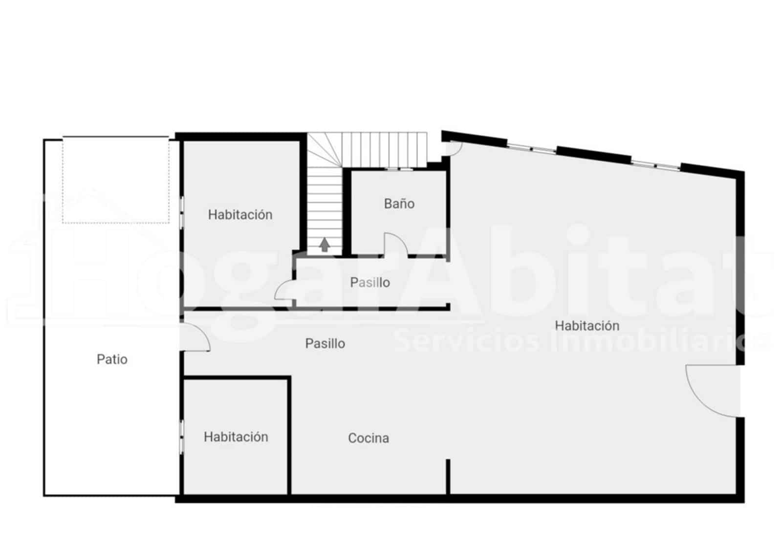 5 makuuhuone Omakotitalo myytävänä paikassa Pego mukana 
autotalli - 289 000 € (Ref: 10076510)
