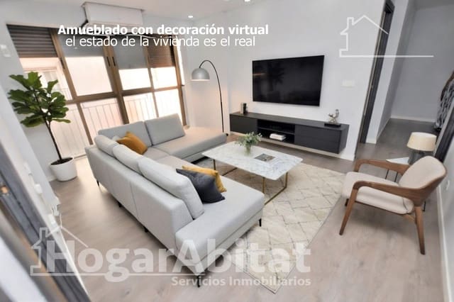 3 sypialnia Mieszkanie na sprzedaż w Xirivella - 175 000 € (Ref: 10078446)