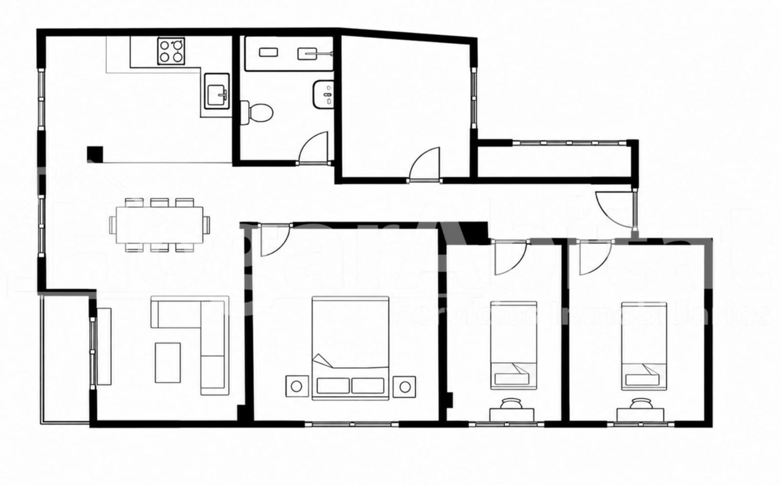 4 sovrum Lägenhet till salu i Sagunto / Sagunt - 178 000 € (Ref: 10078458)