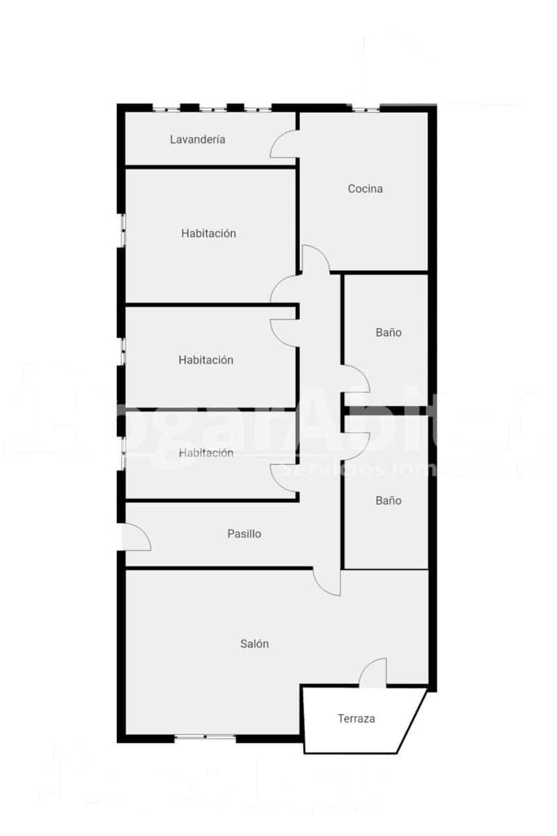 3 chambre Appartement à vendre à Oliva avec garage - 165 000 € (Ref: 10081335)