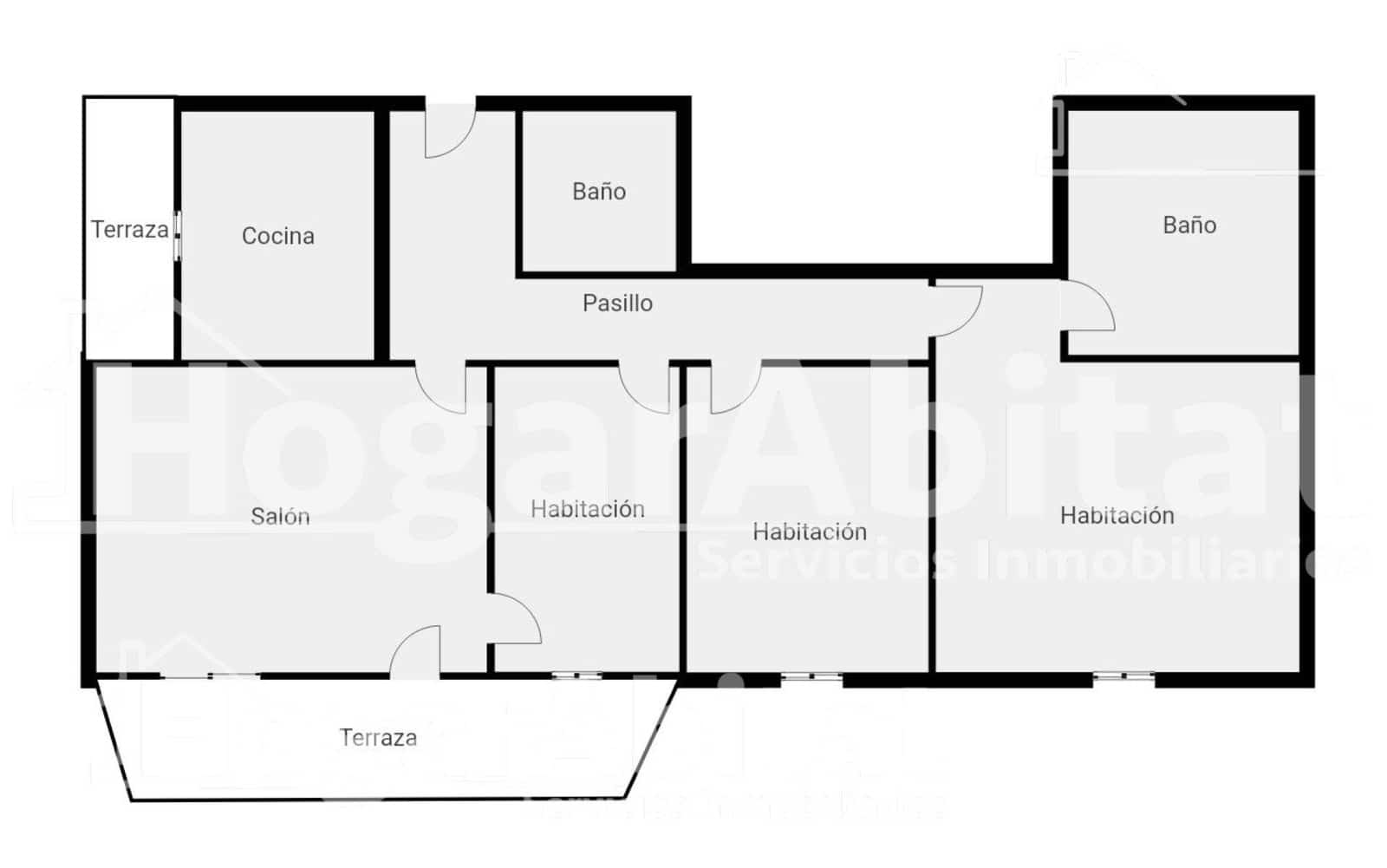 3 sypialnia Mieszkanie na sprzedaż w Gandia z garażem - 249 000 € (Ref: 10081343)
