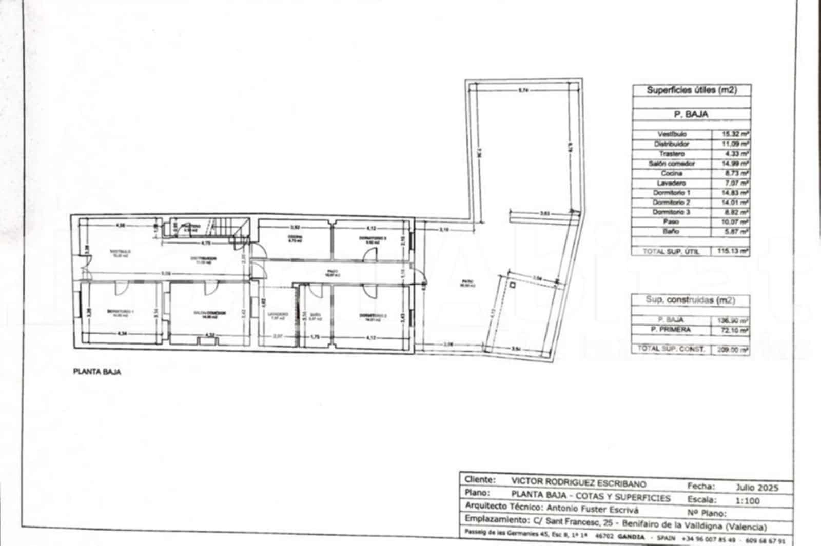 3 soveværelse Byhus til salg i Benifairo de la Valldigna - € 125.000 (Ref: 10086284)