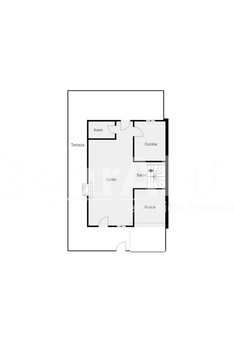 3 makuuhuone Rivitalo myytävänä paikassa Miramar mukana 
autotalli - 399 000 € (Ref: 10089785)