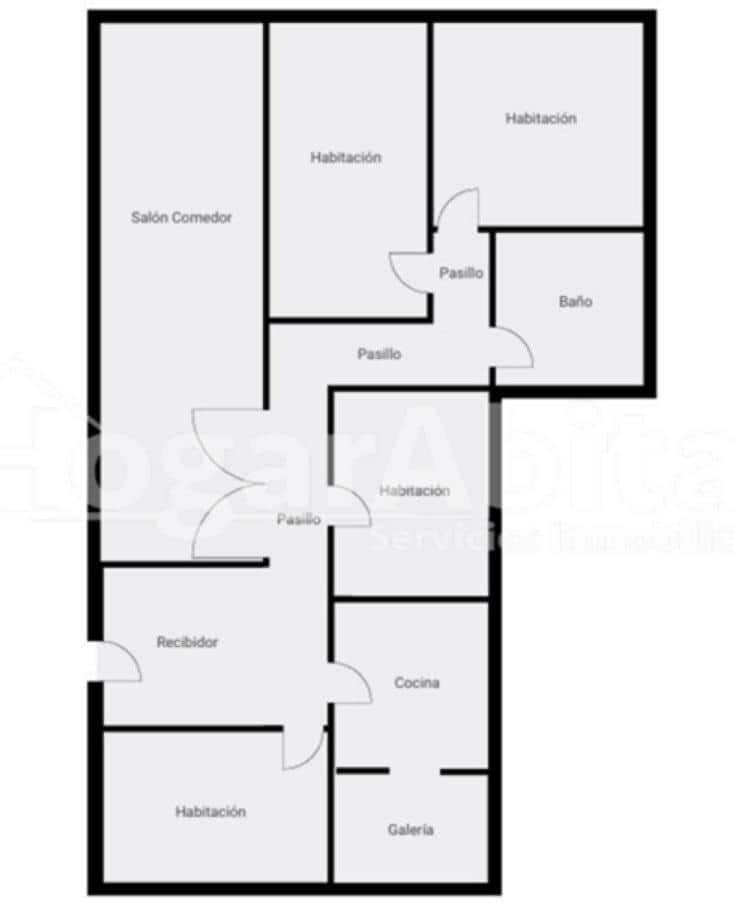 4 Zimmer Wohnung zu verkaufen in Nules - 120.000 € (Ref: 10089793)