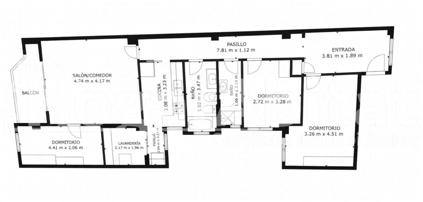 3 quarto Apartamento para venda em Burjassot com garagem - 270 000 € (Ref: 10094789)