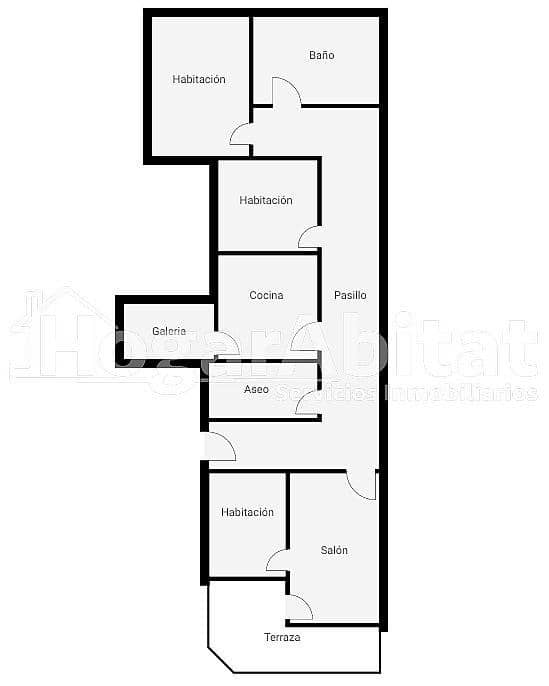 4 slaapkamer Flat te koop in Vila-real - € 160.000 (Ref: 10100250)
