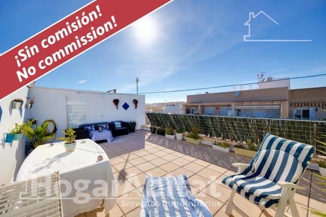 3 soverom Penthouse til salgs i Avenida Habaneras - Curva de Palangre, Torrevieja med svømmebasseng garasje - € 329 000 (Ref: 10100254)