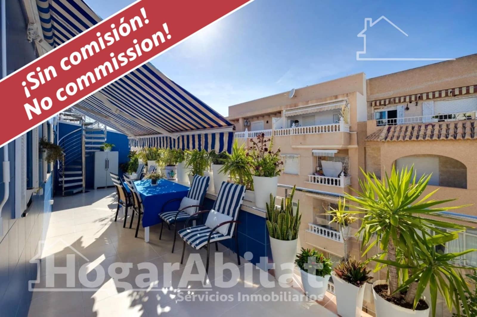3 soverom Penthouse til salgs i Torrevieja med svømmebasseng garasje - € 329 000 (Ref: 10100254)